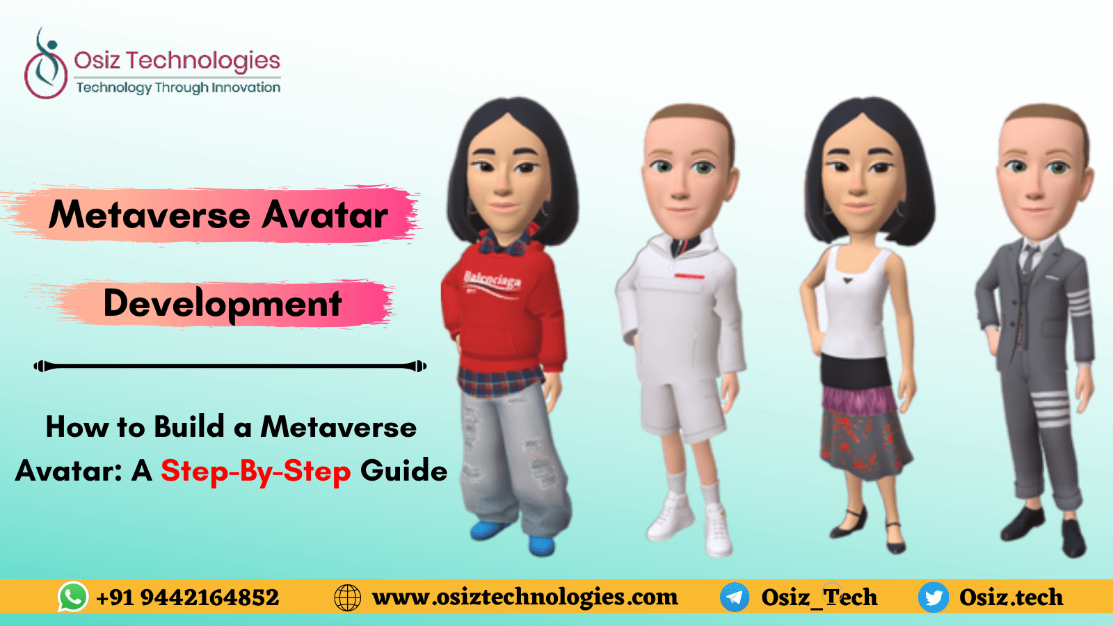 Metaverse Avatar Development Company- To create personal avatars in virtual environment